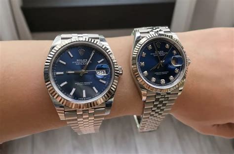 rolex biaco blu|rolex blue watch sizes.